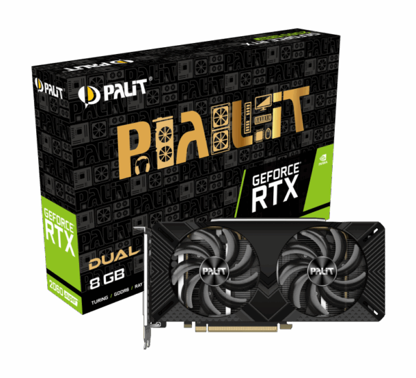 کارت گرافیک پلیت مدل  RTX 2060 SUPER Dual 8GB استوک