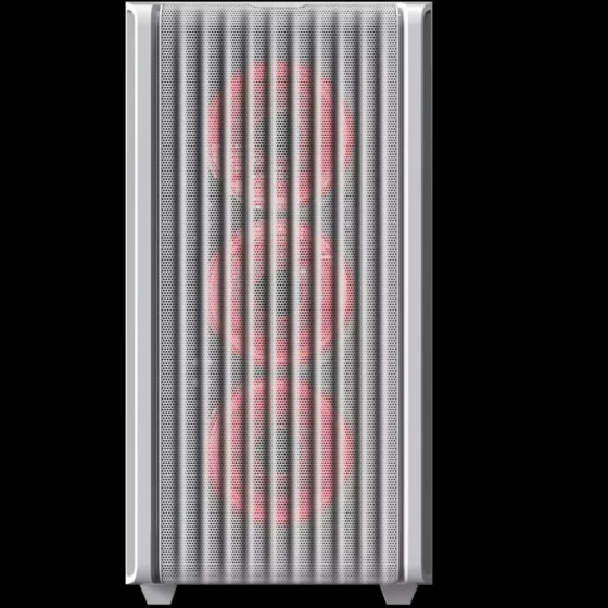 کیس کامپیوتر اوست GT AV302 MW ARGB Mid Tower سفید - Image 2